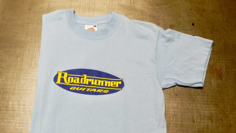 Roadrunner Guitars T-Shirt Blue