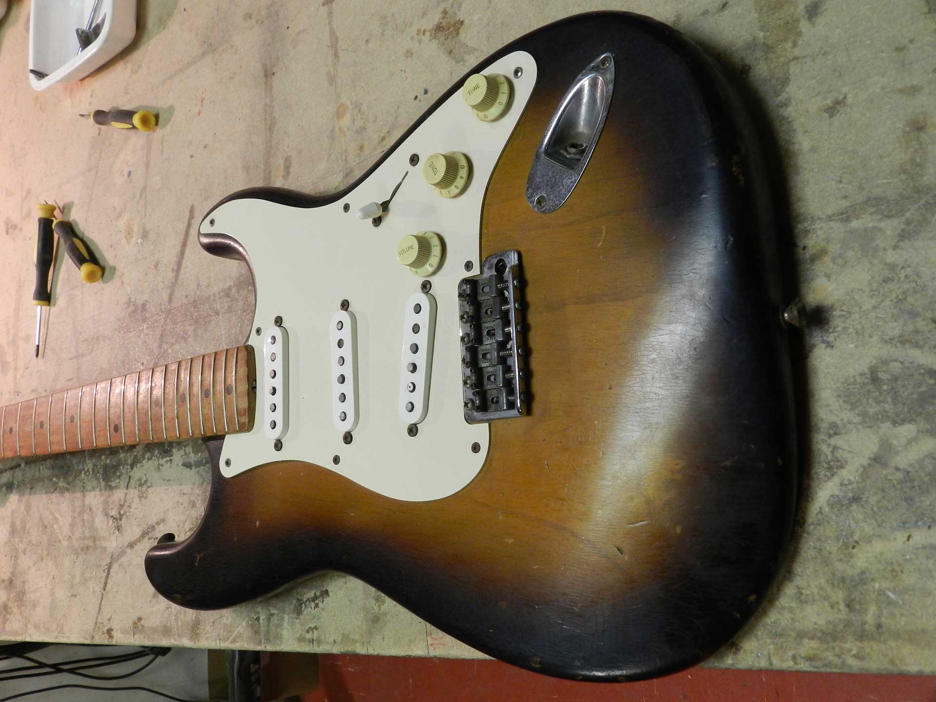 Fender Stratocaster 1955 Restoration