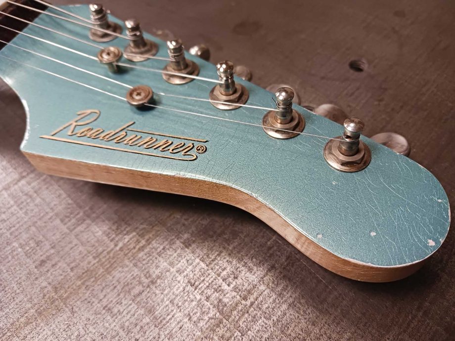Roadrunner Federal Mod T 23111 Pehlam Blue Light Relic - Roadrunner Guitars