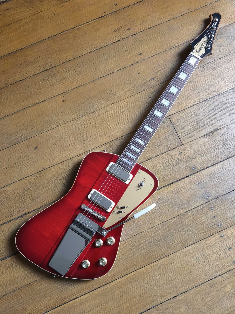 Roadrunner Superbird 253 Red burst Nitro gloss - Roadrunner Guitars