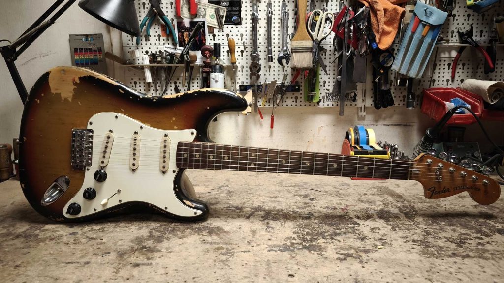 Fender Strat '73 complete rewiring and restoration
